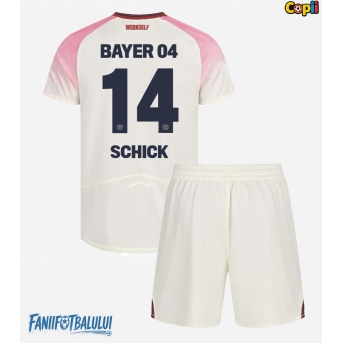 Bayer Leverkusen Patrik Schick #14 Echipament de Fotbal Replică 2025-26 Copii Deplasare (+ Șorturi)